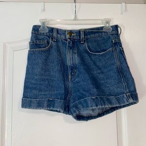 American Apparel Denim Shorts